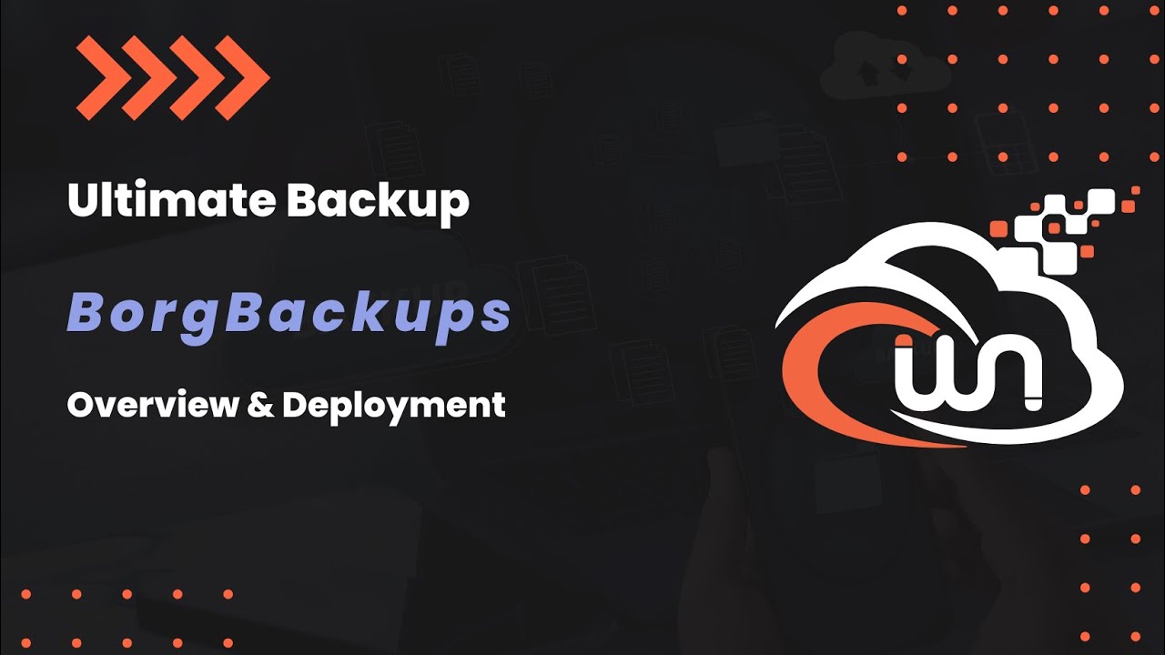 Video thumbnail: Unlock Ultimate Backup Security: Borg Backups & Borgmatic Guide