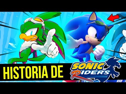 SURGE O SONIC PASSARINHO VERDE 😡 | Historia de Sonic Riders Video