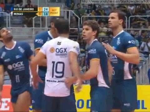 Superliga Masculina de Volei 2012/2013 - RJX Rio de Janeiro 3 x 1 Vivo Minas