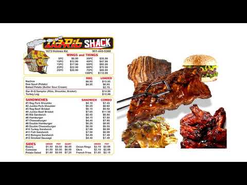 Da Rib Shack Menu (part 1)