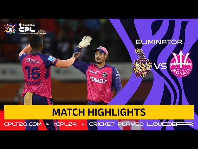 Highlights | Trinbago Knight Riders vs. Barbados Royals | CPL 2024