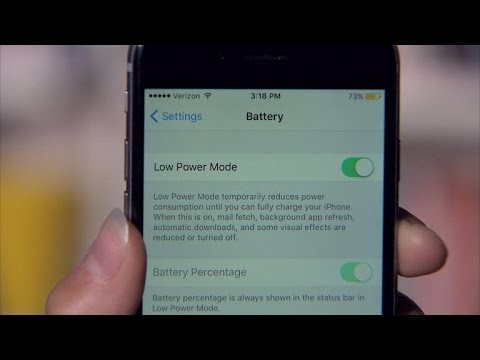 CNET How To - Battery saving features in iOS 9