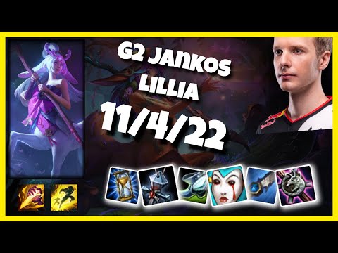 G2 Jankos Lillia Jungle (11/4/22) Gameplay Replay - Patch 10.18