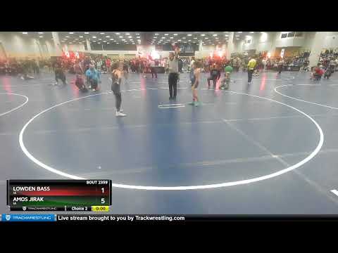 105 Lbs Cons. Round 1 - Lowden Bass, IA Vs Amos Jirak, IA D461