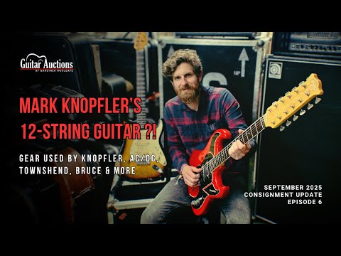 Mark Knopfler Baldwin Double Six + More Artist Gear! | Sept 2025 Guitar Auction Update | Ep. 6