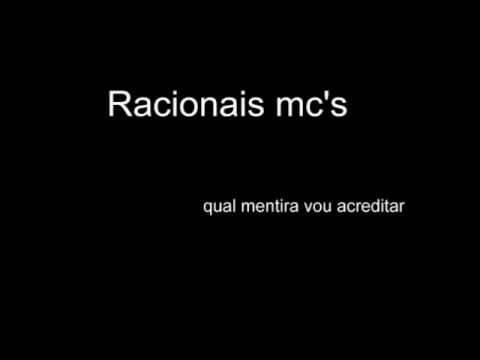 racionais mc's qual mentira vou acreditar