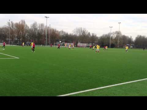 Saestum A1 (za) vs. Nieuw Utrecht SV A1 (za) 16-1-2013 17:15