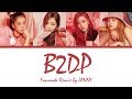BLACKPINK B2DP Black To The Pink Color Lyrics Eng Rom Han Kan
