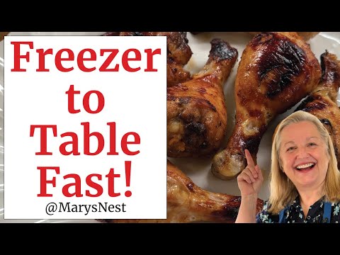 How to Make the BEST Freezer-Marinated Chicken Legs – Quick & Easy Broiler Dinner in Minutes!