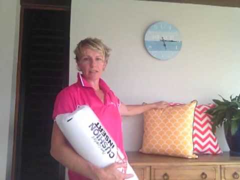 YouTube video about: What size pillow insert for 12x20 cover?