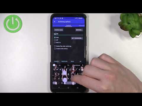 How To Pack Files into Rar & Zip Archives on Asus ROG Phone 6 - RAR app