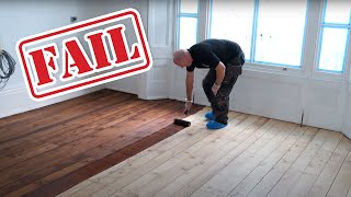 Wood Floor Refinishing FAILS! 2 (YouTubers Fail so you don