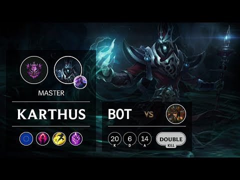 Karthus Bot vs Cassiopeia - EUW Master Patch 9.23
