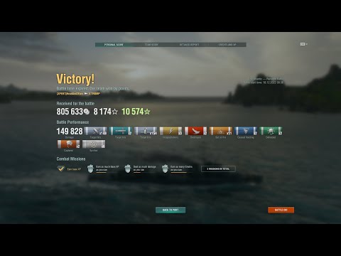 Tromp - lots of options to win the battle | 154 air bombs | World of Warships