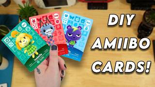 Make Your Own Animal Crossing Amiibo Cards!