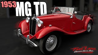 Video Thumbnail for 1953 MG MG-TD