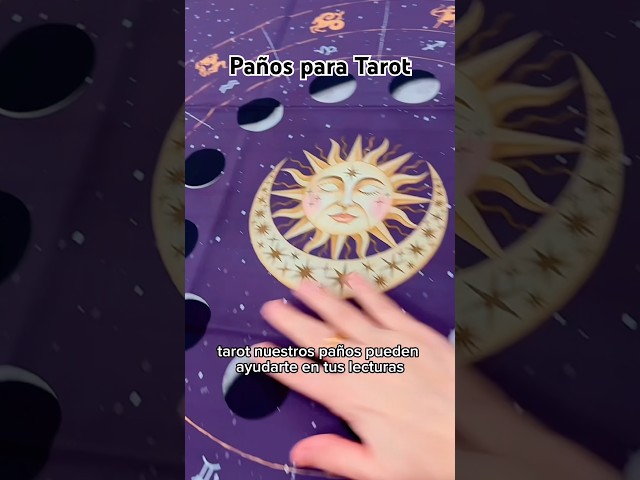 Vídeo relacionado con PRETYZOOM Mantel De Tarot Lavable - Paño De Adivinación, Tapete De Escritorio, Estera De Brujería - Suministros y Accesorios Para Tarot