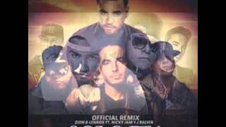Zion y Lennox ft Nicky jam y J balvin solo tu