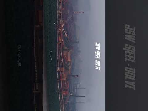 JSW STEEL WORKS - DOLVI PEN 🏭👷🏻        #steelfactory #jswasteel #jswasteel #raigad #shorts