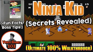 Ninja Kid NES Walkthrough | 100% Guide | Video Games 101