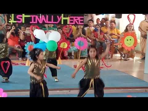 Blooming  flower kids dance| blooming vedanshi
