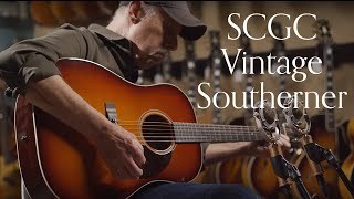 Video thumbnail for Santa Cruz Vintage Southerner 2022, Mahogany & Adirondack Spruce | Bill Cooley by Carter Vintage Backstage