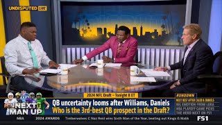 UNDISPUTED | Skip and Michael Irvin reacts to QB uncertainty looms after Williams, Daniels