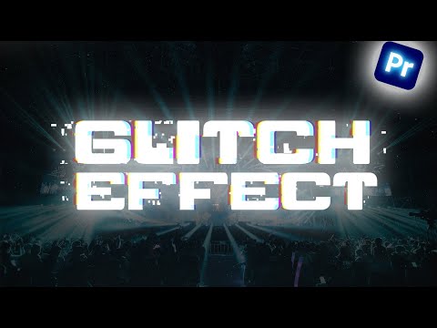 Create Cool Glitch Text Animation Effect In Premiere Pro | Tutorial