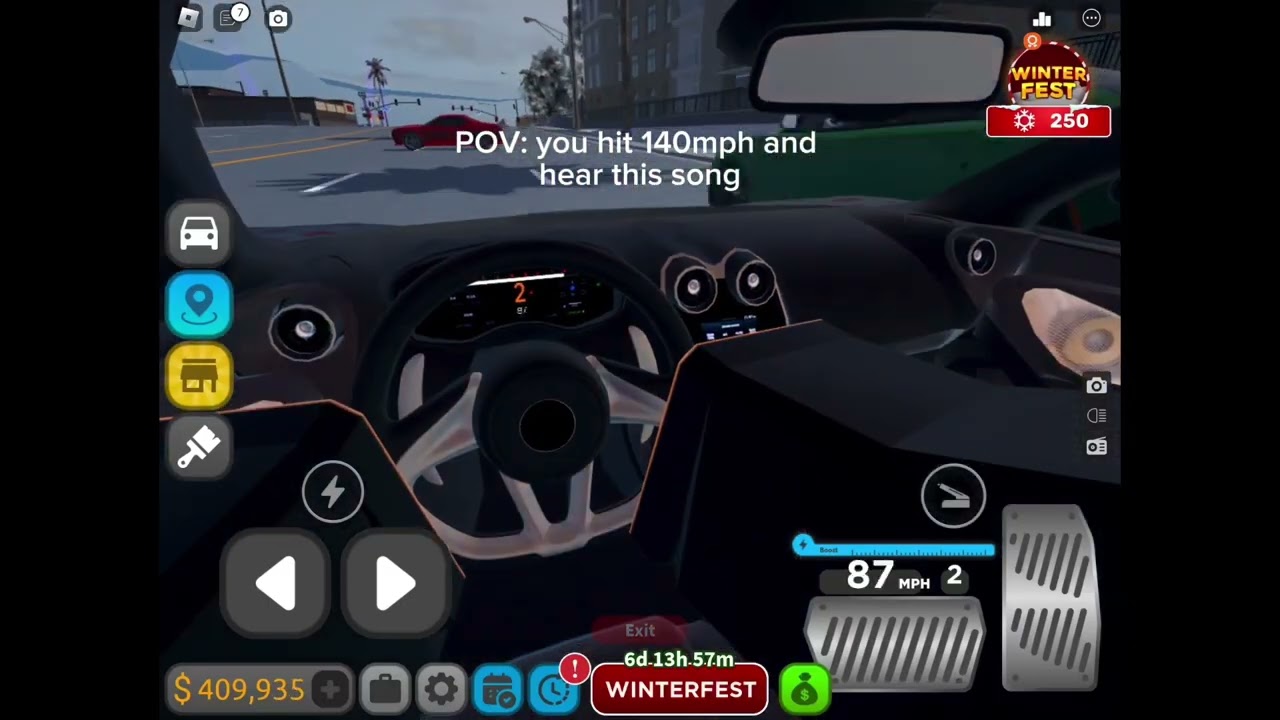 POV: you hit 140mph and hear this song #shorts