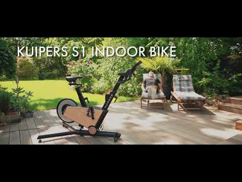 Kuipers S1 Bike – Edles Echtholz-Design & Leistungsstarkes Training | Das perfekte Heimtrainer