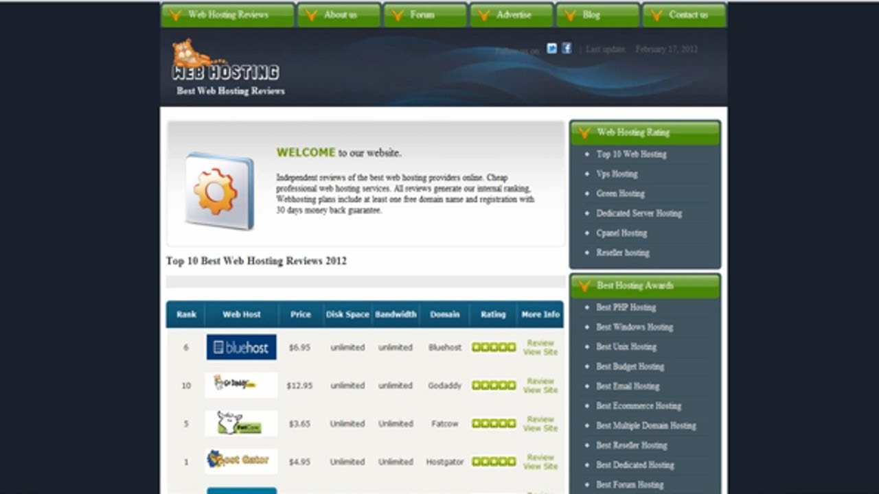 Best Customer Review on www.webhostingsreview.com Web Hosting