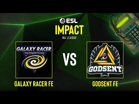 Galaxy Racer fe vs GODSENT fe | Map 1 Overpass | ESL Impact League Season 1 Europe