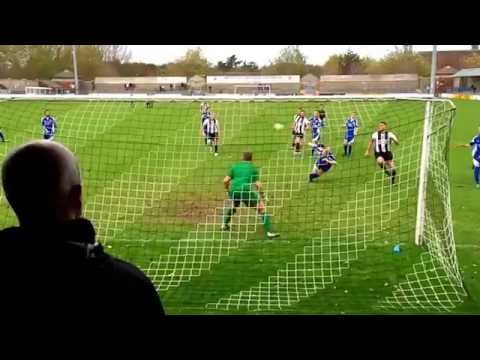 Dorchester town Nathan walker goal vs Wimborne slow motion