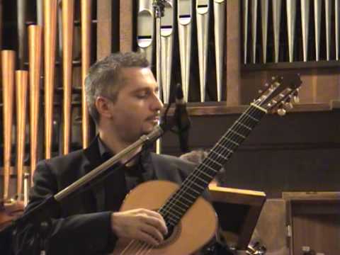 2° Concerto in Do (C), op. 160 for guitar by Mario Castelnuovo-Tedesco played by Johan Fostier