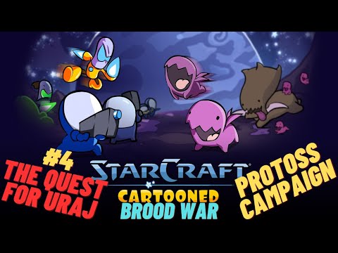 Starcraft Cartooned Campaign #34 | Brood War Protoss Campaign #4 | The Quest for Uraj