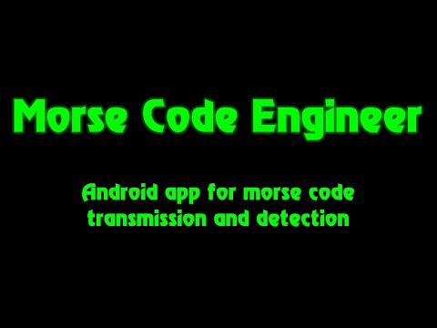 Morse Code Engineer Pro Video