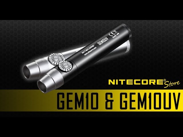 Video Teaser für NITECORE GEM10 & GEM10UV Gem Identification Flashlights w/ Infinite Brightness Adjustment