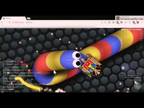 Slither.io Hacks(Tampermonkey)