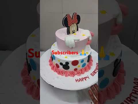 Mickey mouse cake #weddingcakedesign #sideserfcakestudio #birthdaycake #yputube #short #video