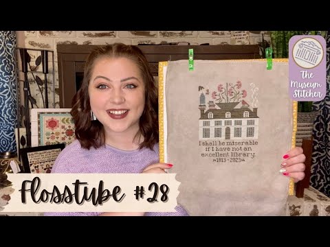 Flosstube #28: Chaotic Stitching and Lots of Starts!