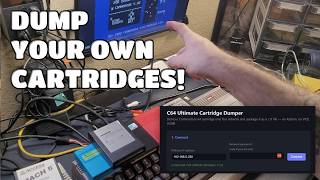 Dump Physical C64 Cartridges with Commodore 64 Ultimate (Turnkey Tool!)