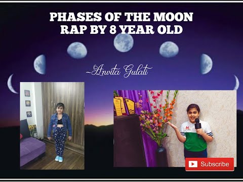 Phases Of The Moon Full Rap By Eight Year Old (KidEx)