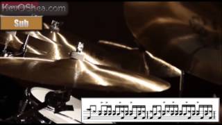 Free Drum Lessons | Vinnie Colaiuta Ghostnote Groove