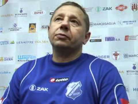 Konferencja prasowa po meczu MKS Kluczbork - Ruch Radzionków