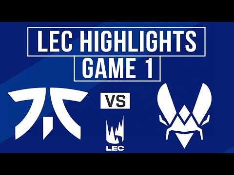 FNC vs VIT Highlights Game 1 | LEC Playoffs 2026 | Fnatic vs Team Vitality