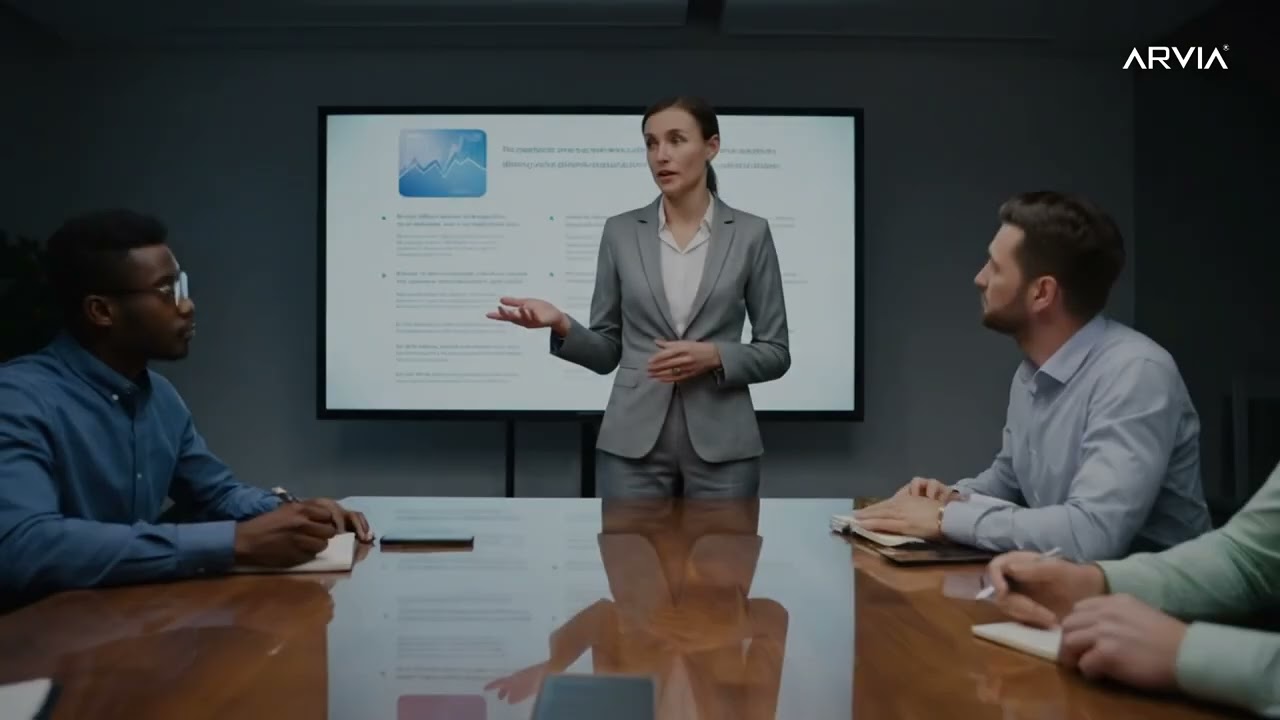 Arvia Interactive AI Smartboard ARV600 introduction video thumbnail