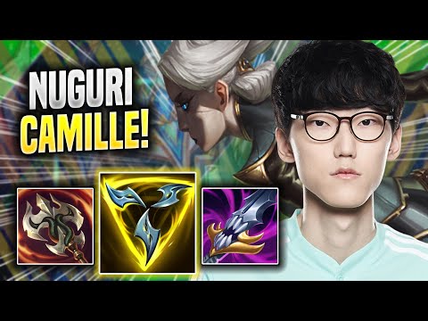 NUGURI DOMINATING WITH CAMILLE! - DK Nuguri Plays Camille TOP vs Sejuani! | Season 2022