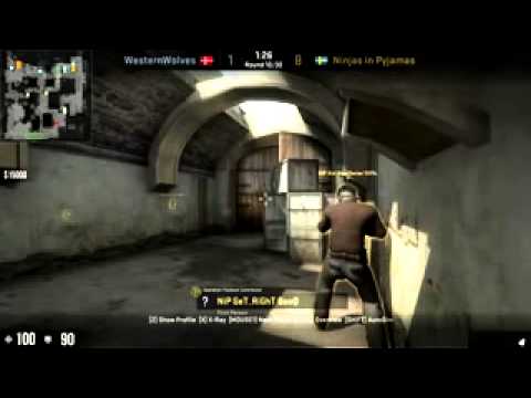 CS GO POV  NiP GeT RiGhT 35 10 vs WesternWolves @ RaidCall EMS One Summer 2013 Finals