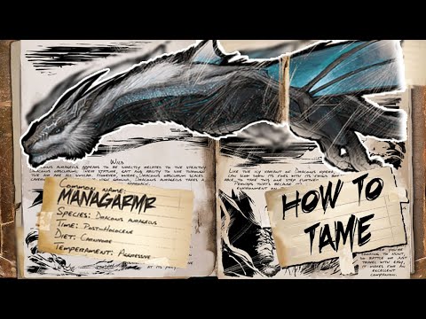 Ark Survival Evolved How To Tame Managarmr