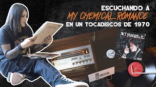 My Chemical Romance en un tocadiscos de 1970!!